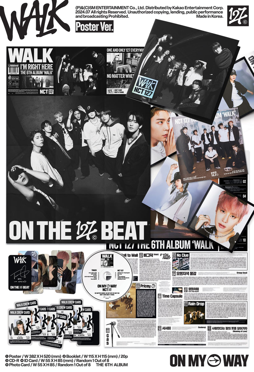 NCT 127 - [WALK] Poster version | Kpop Music