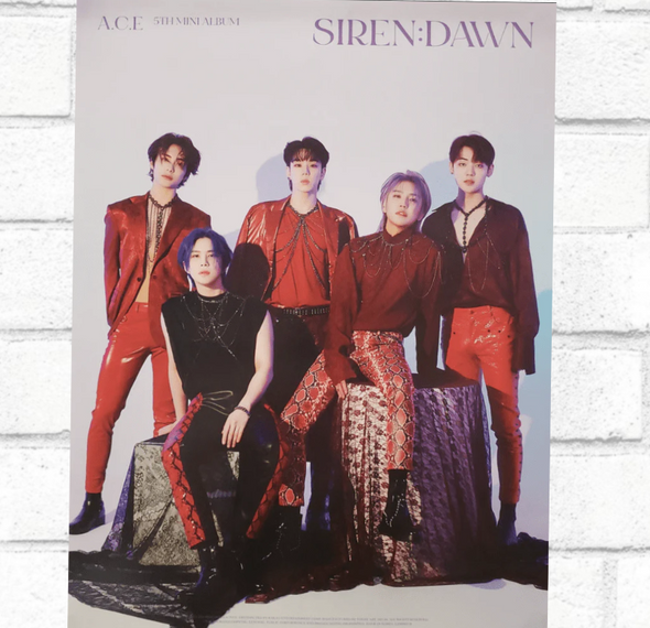 A.C.E - [ SIREN: DAWN ] - Official Poster - Kpop Music 사랑해요