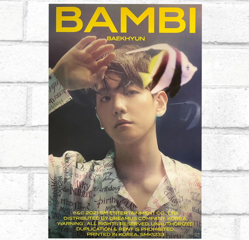 BAEKHYUN (EXO) - [ BAMBI ] - Official Poster