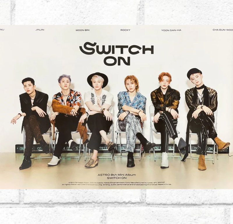 ASTRO -[ SWITCH ON ] - Official Poster - On