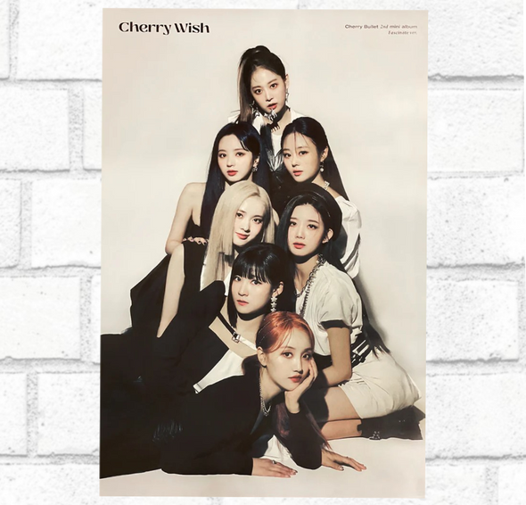 CHERRY BULLET - [ CHERRY WISH ] - Official Poster - Kpop Music 사랑해요