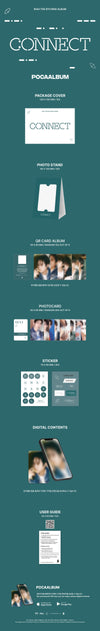 B1A4 - 8th Mini Album [CONNECT] Poca Album - Kpop Music 사랑해요