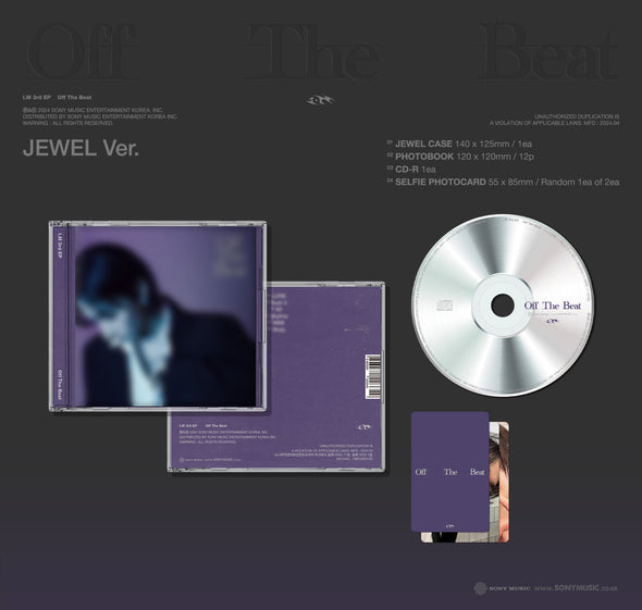 I.M - 3rd EP [Off The Beat] Jewel - Kpop Music 사랑해요