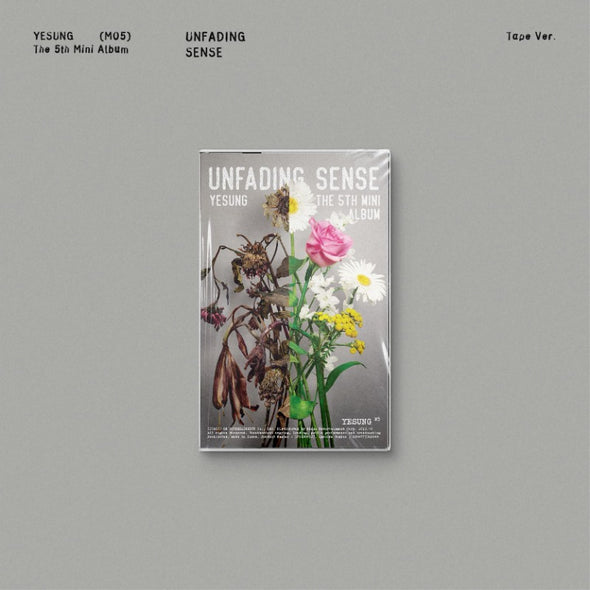 YESUNG - 5th Mini Album - [Unfading Sense] Tape - Kpop Music 사랑해요