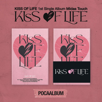KISS OF LIFE - 1st Single Album [Midas Touch] Pocaalbum - Kpop Music 사랑해요