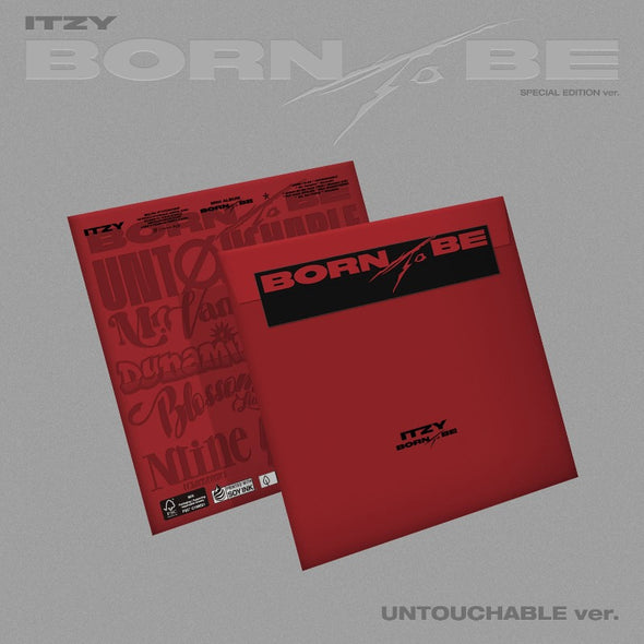 ITZY - 2nd Full Album [BORN TO BE] Special Edition - UNTOUCHABLE version - Kpop Music 사랑해요
