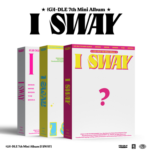 (G)I-DLE - [I SWAY] + Photocard gift 🎁