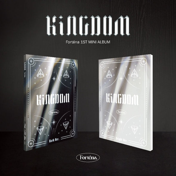 FORTÉNA -1st Mini Album [KINGDOM] DARK / BRIGHT versions - Kpop Music 사랑해요