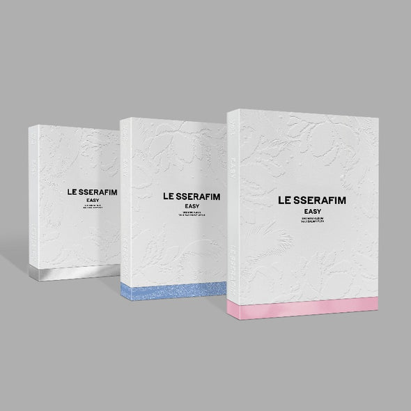 LE SSERAFIM - 3rd Mini Album [EASY] Vol 1/Vol 2/Vol 3 - Kpop Music 사랑해요