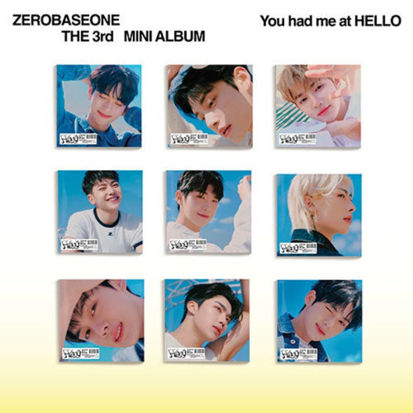 ZEROBASEONE - 3rd Mini Album [You had me at HELLO] Solar Digipack - Kpop Music 사랑해요