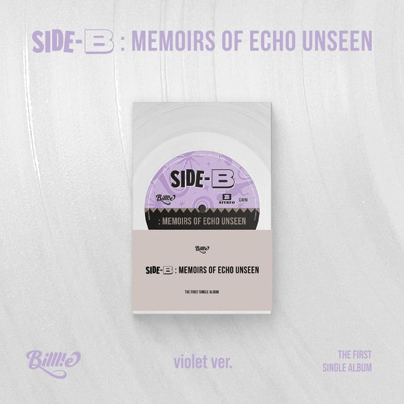 BILLLIE - 1st Single [side-B : memoirs of echo unseen] Poca Album - Kpop Music 사랑해요