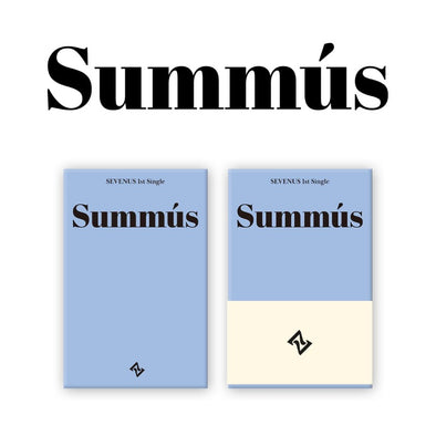 SEVENUS - 1st Single Album [SUMMUS] - Kpop Music 사랑해요