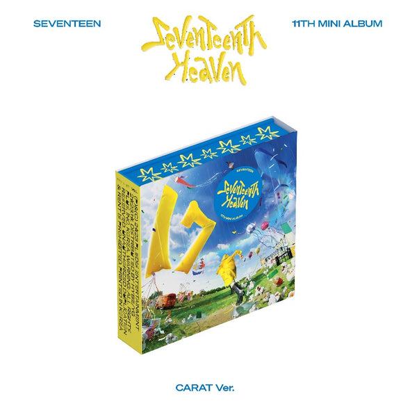 SEVENTEEN - 11th Mini Album [SEVENTEENTH HEAVEN] Carat - Kpop Music 사랑해요