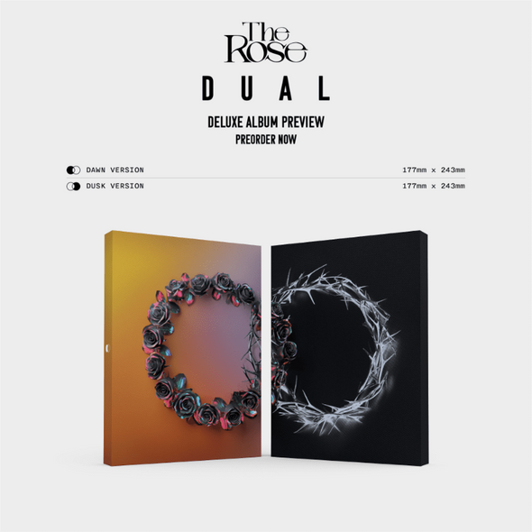 THE ROSE - 2nd Full Album [DUAL] - Deluxe Box Album - Kpop Music 사랑해요