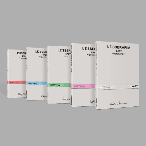 LE SSERAFIM - 3rd Mini Album [EASY] - Compact - Kpop Music 사랑해요