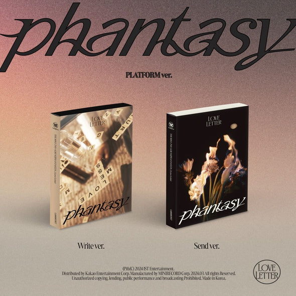 THE BOYZ - 2nd Album Part.2 [Phantasy_ Pt.3 Love Letter] Platform - Kpop Music 사랑해요