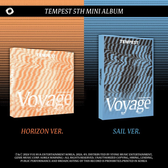 TEMPEST - 5th Mini Album [TEMPEST Voyage] - Kpop Music 사랑해요