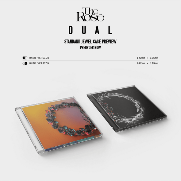 THE ROSE - 2nd Full Album [DUAL] Jewel Case - Kpop Music 사랑해요