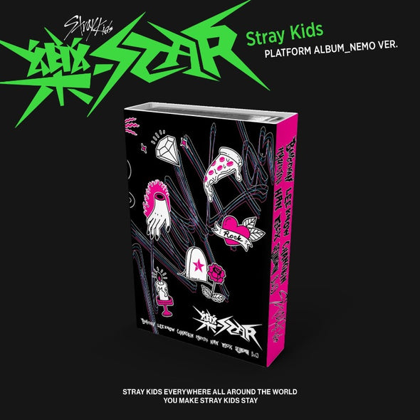 STRAY KIDS - 8th Mini Album [樂-STAR] - Platform Album_Nemo - Kpop Music 사랑해요