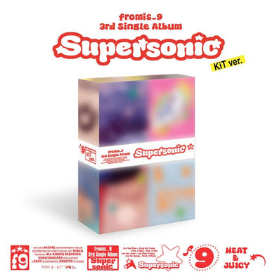 FROMIS_9 - 3rd Single Album [Supersonic] Kit version