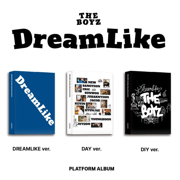 THE BOYZ - 4th Mini Album [DREAMLIKE]  Platform - Kpop Music 사랑해요