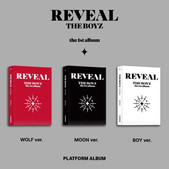 THE BOYZ - The 1st Album [REVEAL] Platform - Kpop Music 사랑해요