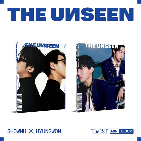 SHOWNU X HYUNGWON -1st Mini Album [THE UNSEEN] - Kpop Music 사랑해요
