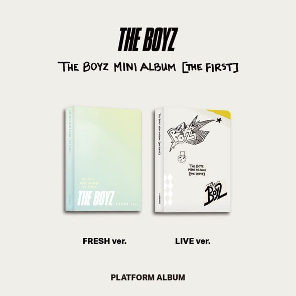 THE BOYZ Mini Album [THE FIRST]   Platform - Kpop Music 사랑해요