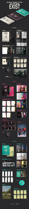 EXO - 7th Album - [EXIST] Photobook - Kpop Music 사랑해요