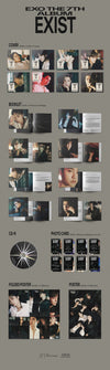 EXO - 7th Album - [EXIST] Digipack - Kpop Music 사랑해요