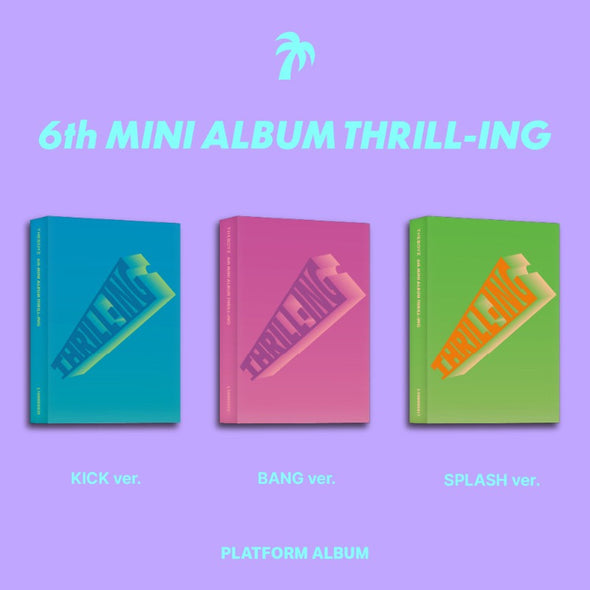 THE BOYZ 6th Mini Album [THRILL-ING] Platform - Kpop Music 사랑해요