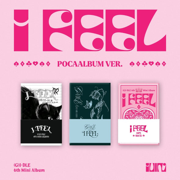 (G)I-DLE - Mini Album Vol.6 - [I FEEL] Poca - Kpop Music 사랑해요
