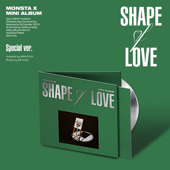 MONSTA X - Mini Album Vol.11 - [SHAPE OF LOVE] Special - Kpop Music 사랑해요
