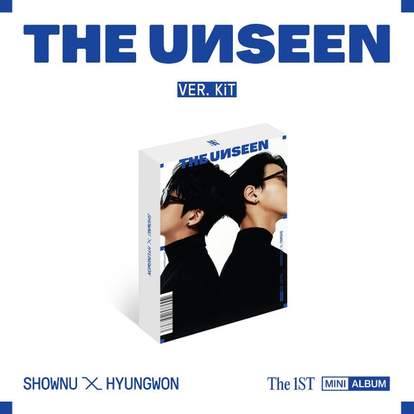 SHOWNU X HYUNGWON -1st Mini Album [THE UNSEEN] Kit - Kpop Music 사랑해요