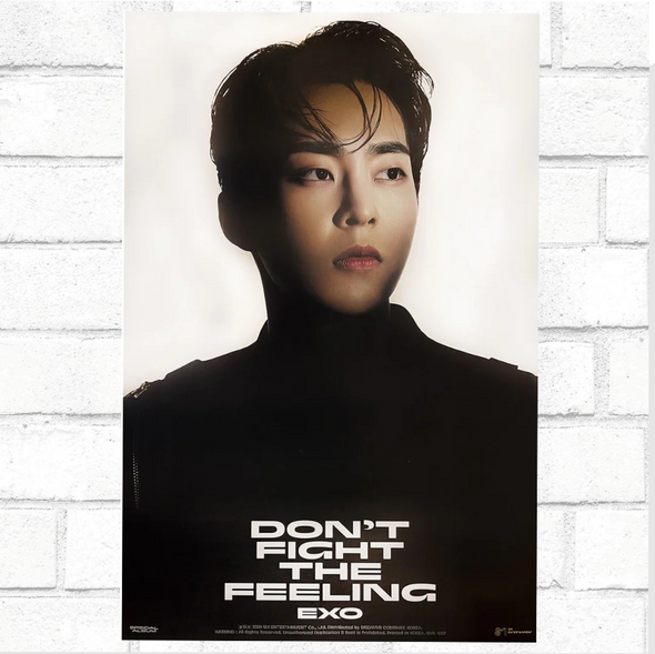 EXO - DON'T FIGHT THE FEELING - Official Poster - Kpop Music 사랑해요