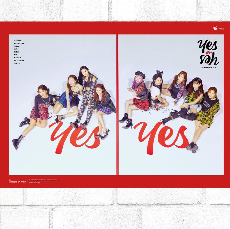 TWICE - YES OR YES - Official Poster - C