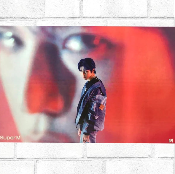 SUPERM - 1rst ALBUM - Official Poster - Kpop Music 사랑해요