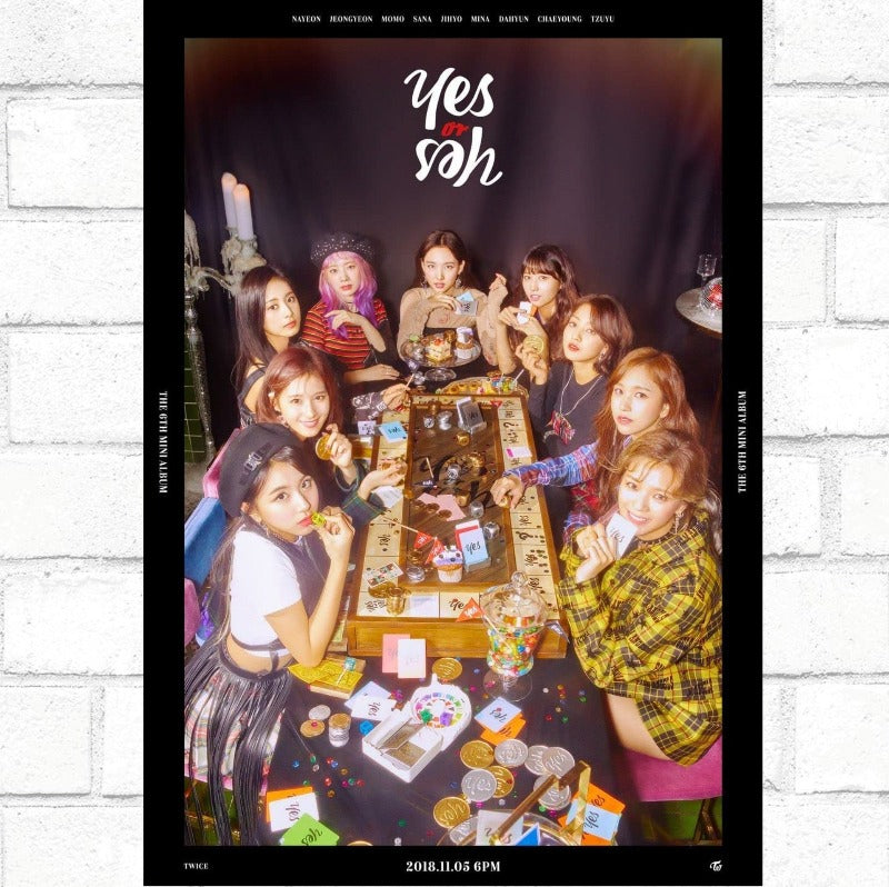 TWICE - YES OR YES - Official Poster