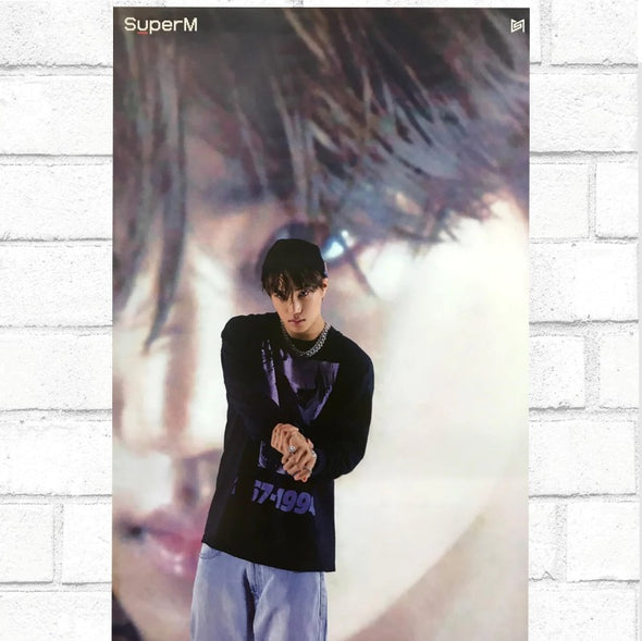 SUPERM - 1rst ALBUM - Official Poster - Kpop Music 사랑해요