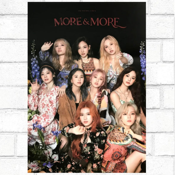 TWICE - MORE & MORE - Official Poster - Kpop Music 사랑해요