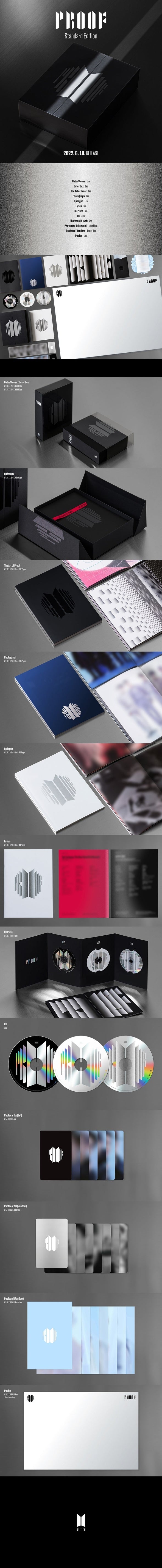 BTS - Anthology Album [PROOF] Standard + Special Gift / Weverse gift - Kpop Music 사랑해요