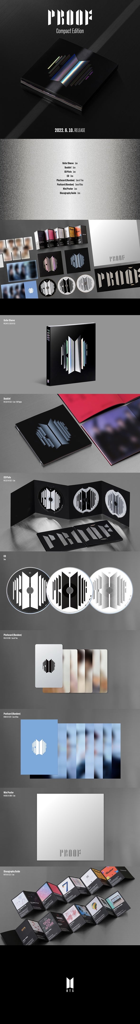 BTS - Anthology Album [PROOF] Compact - Kpop Music 사랑해요