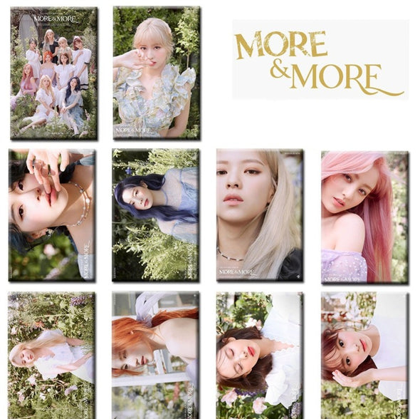 Twice - More&More Version C - Photocard Stickers (Select your idol) - Kpop Music 사랑해요