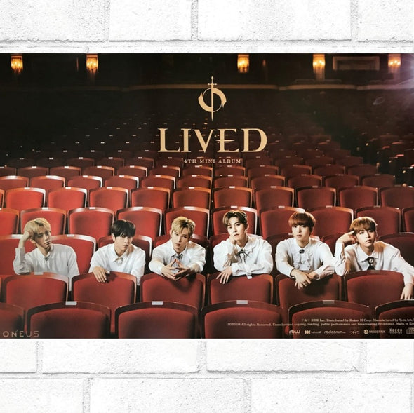 ONEUS - LIVED - Official Poster - Kpop Music 사랑해요