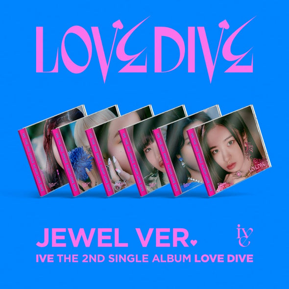 IVE - 2nd single [LOVE DIVE] Limited Jewel - Kpop Music 사랑해요