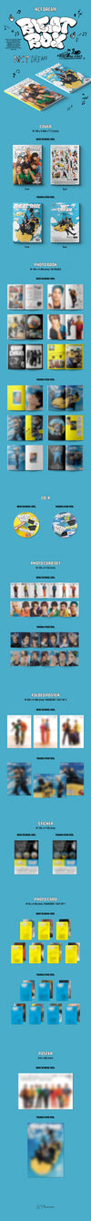 NCT DREAM - Album Vol. 2 (Repackage) - BEATBOX - Photobook - Kpop Music 사랑해요