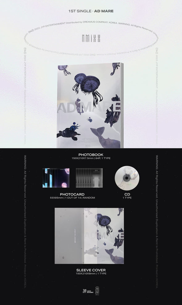 NMIXX Single - Album Vol. 1 - AD MARE (Light version) - Kpop Music 사랑해요