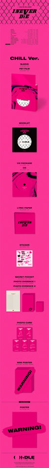 (G)I-DLE - Album Vol. 1 - [I NEVER DIE] - Kpop Music 사랑해요