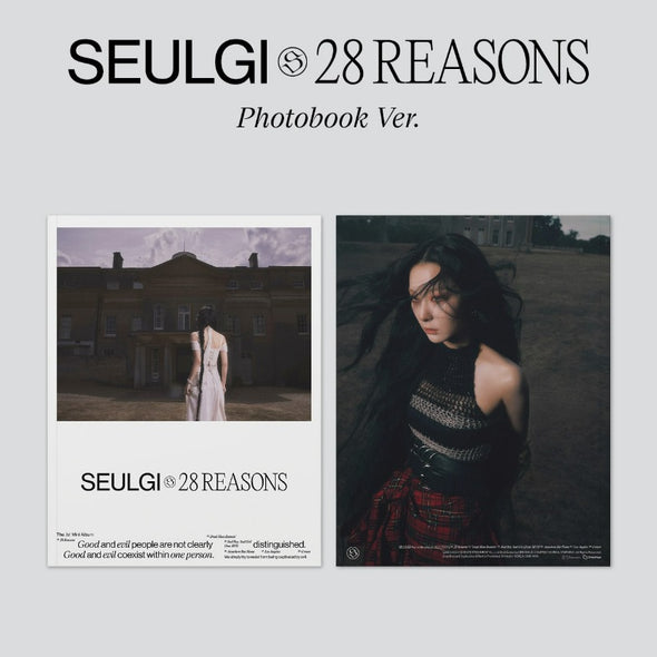 SEULGI - Mini Album Vol.1 - [28 REASONS] Photo Book + Special gift 🎁 - Kpop Music 사랑해요