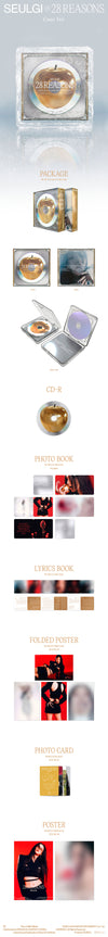 SEULGI - Mini Album Vol.1 - [28 REASONS] Case + Special gift 🎁 - Kpop Music 사랑해요